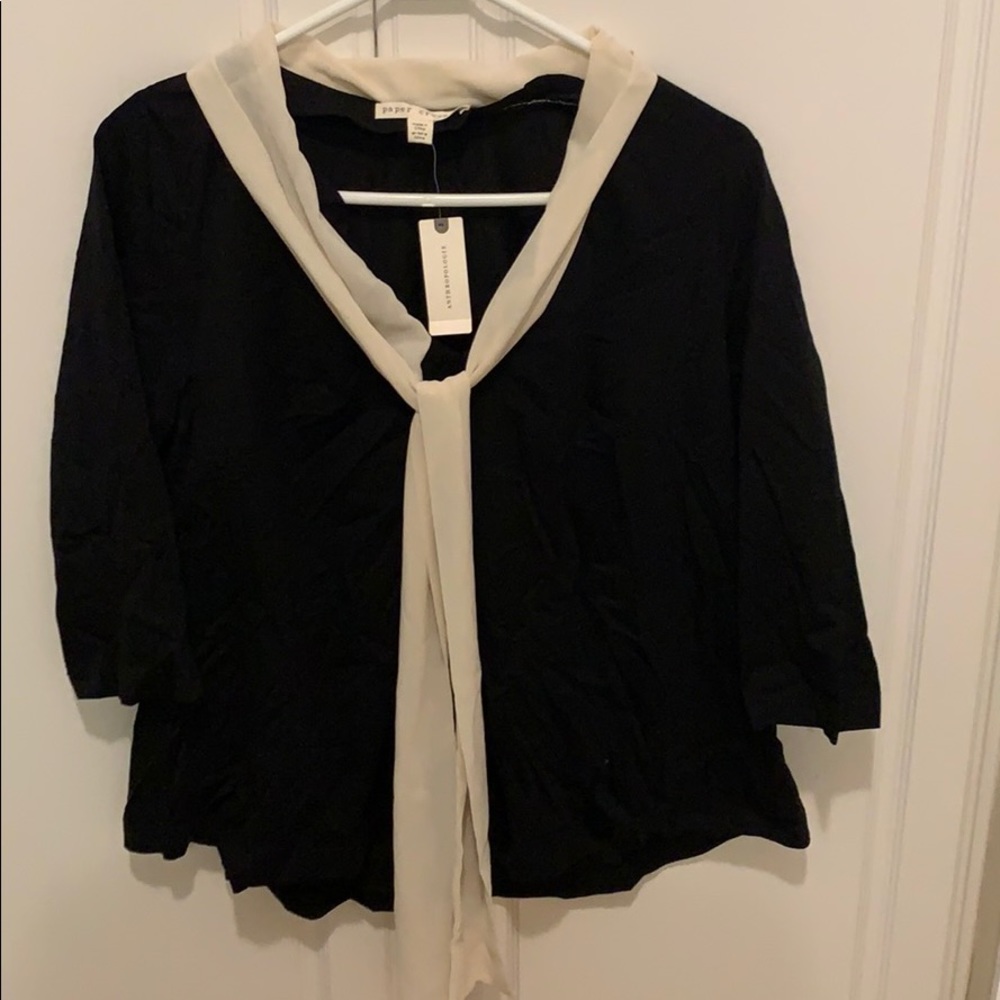 Anthropology 3/4 sleeved blouse
